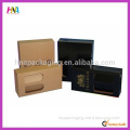 2015 paper packaging box for wine bottle carrier gift box for wine glass